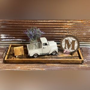 35” Heavy Duty Wooden Tray
